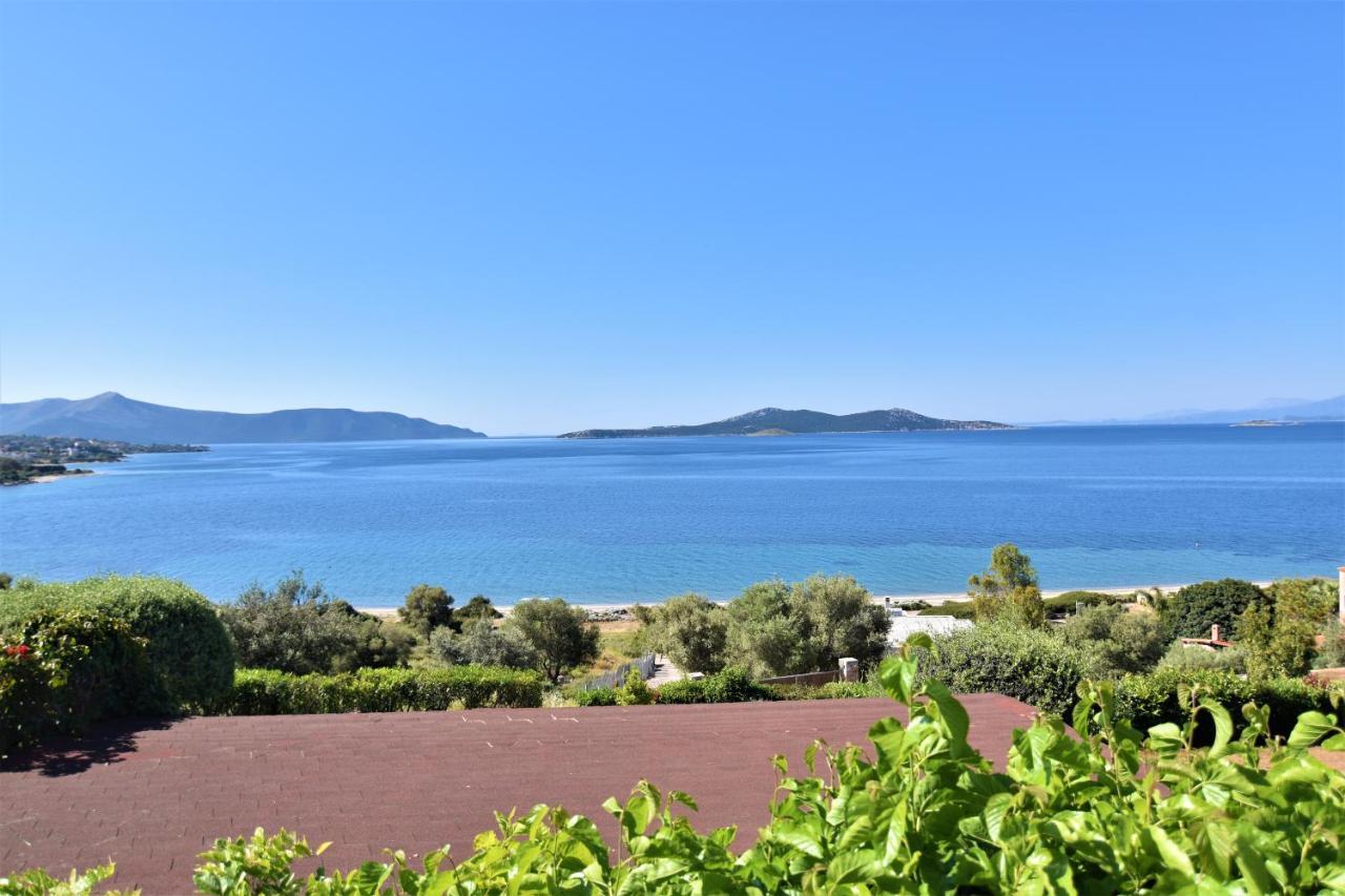 Blue Bay View - Beach House Vathirrevma Exteriér fotografie
