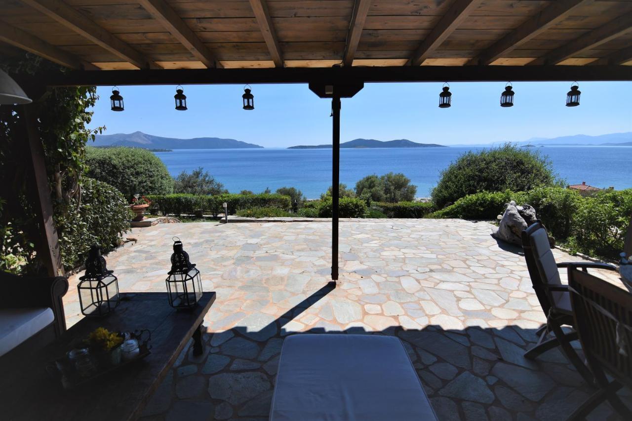 Blue Bay View - Beach House Vathirrevma Exteriér fotografie
